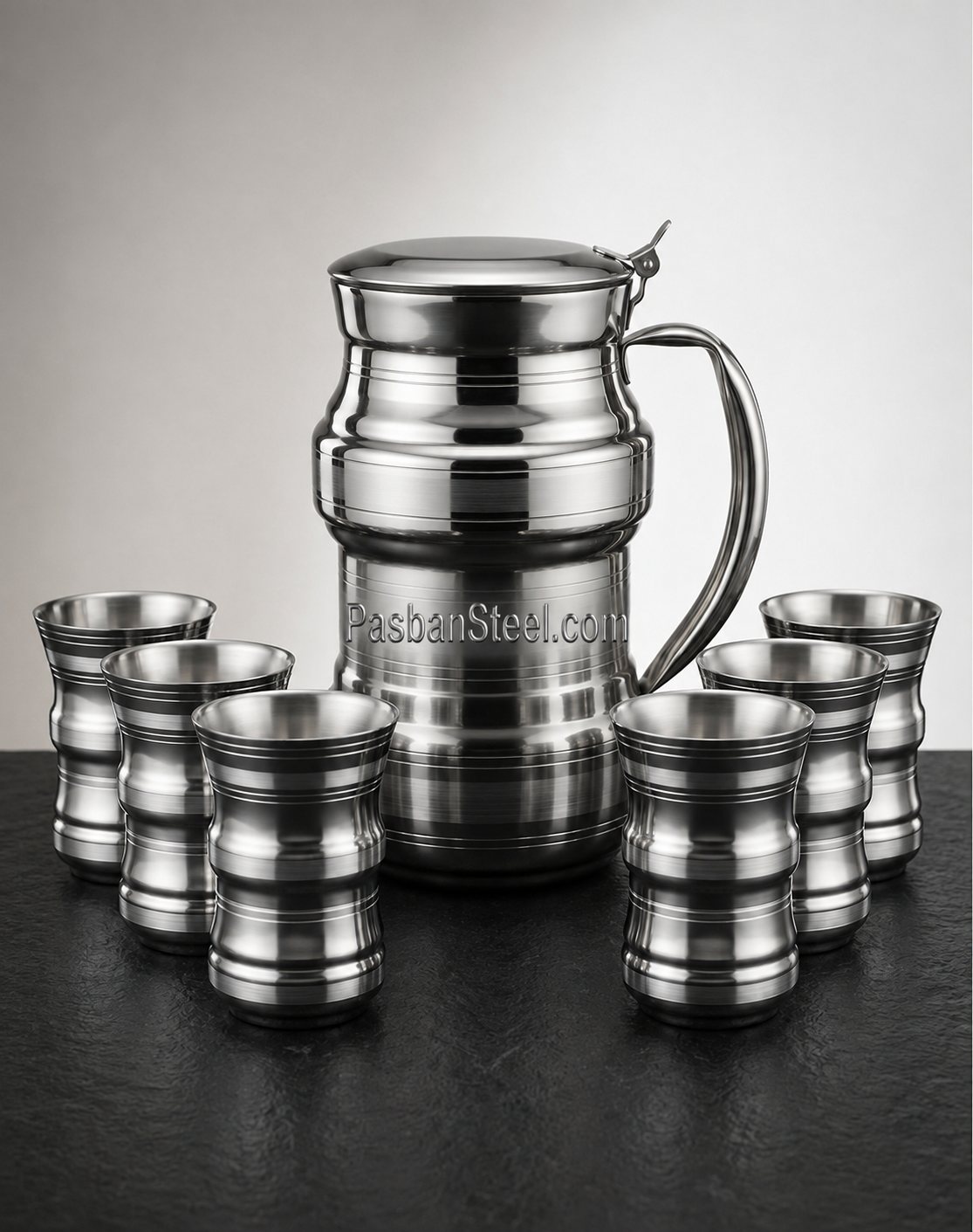 Water Set Stainless Steel Design No 2 - PasbanSteel.com